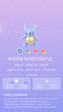 Wartortle Pokédex entry