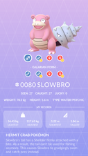 Slowbro Pokédex entry