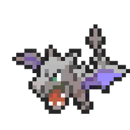 Aerodactyl 8-bit sprite