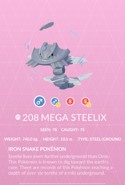 Pokémon GO Leak Suggests Mega Steelix Arriving Soon