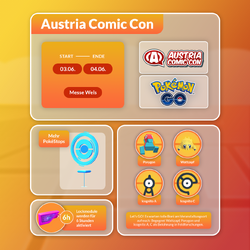 Austria Comic Con, Pokémon GO Wiki