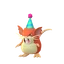 Raticate party shiny