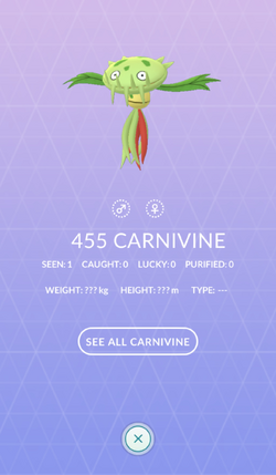 Pokédex, Pokémon GO Wiki