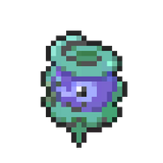 Castform Snowy 8-bit sprite