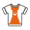 Shirt M Orange