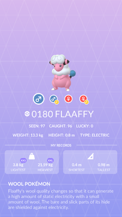 Pokemon 180 Flaaffy Pokedex: Evolution, Moves, Location, Stats