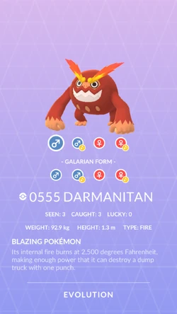 Darmanitan Pokemon Go Wiki Fandom