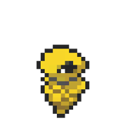 Kakuna 8-bit sprite