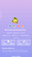 540 - Sewaddle