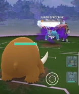 Powder Snow used in a Rocket Battle