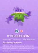 Skiploom Shadow Pokédex entry