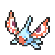Masquerain 8-bit sprite
