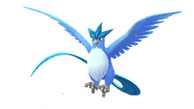 7] shiny articuno on the first encounter, I wasn't going for the