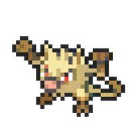 Mankey 8-bit sprite