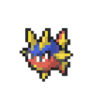 Carvanha 8-bit sprite