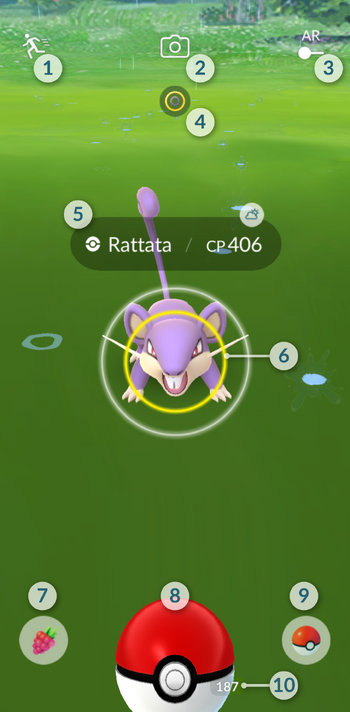 Catching Pokémon, Pokémon GO Wiki