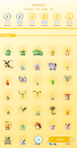 Pokemon Go shiny list and shiny you can catch