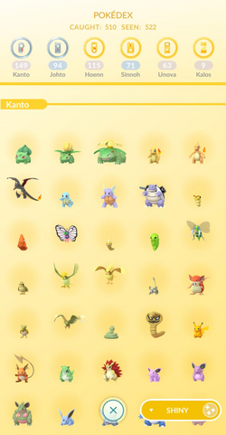 Complete Hoenn Pokédex in Pokémon GO 