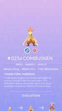 Combusken Pokédex entry