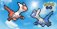 Latias and Latios release