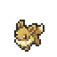 Eevee 8-bit sprite