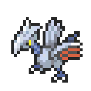 Skarmory 8-bit sprite