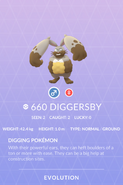 Diggersby Pokédex entry