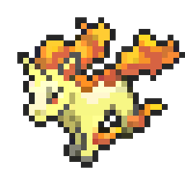 Rapidash 8-bit sprite