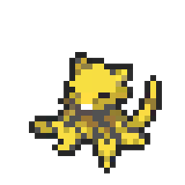 Abra 8-bit sprite