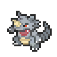 Rhydon 8-bit sprite