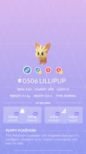 Lillipup Pokédex entry
