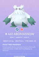 460 - Abomasnow