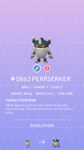 Perrserker - #863 -  Pokédex