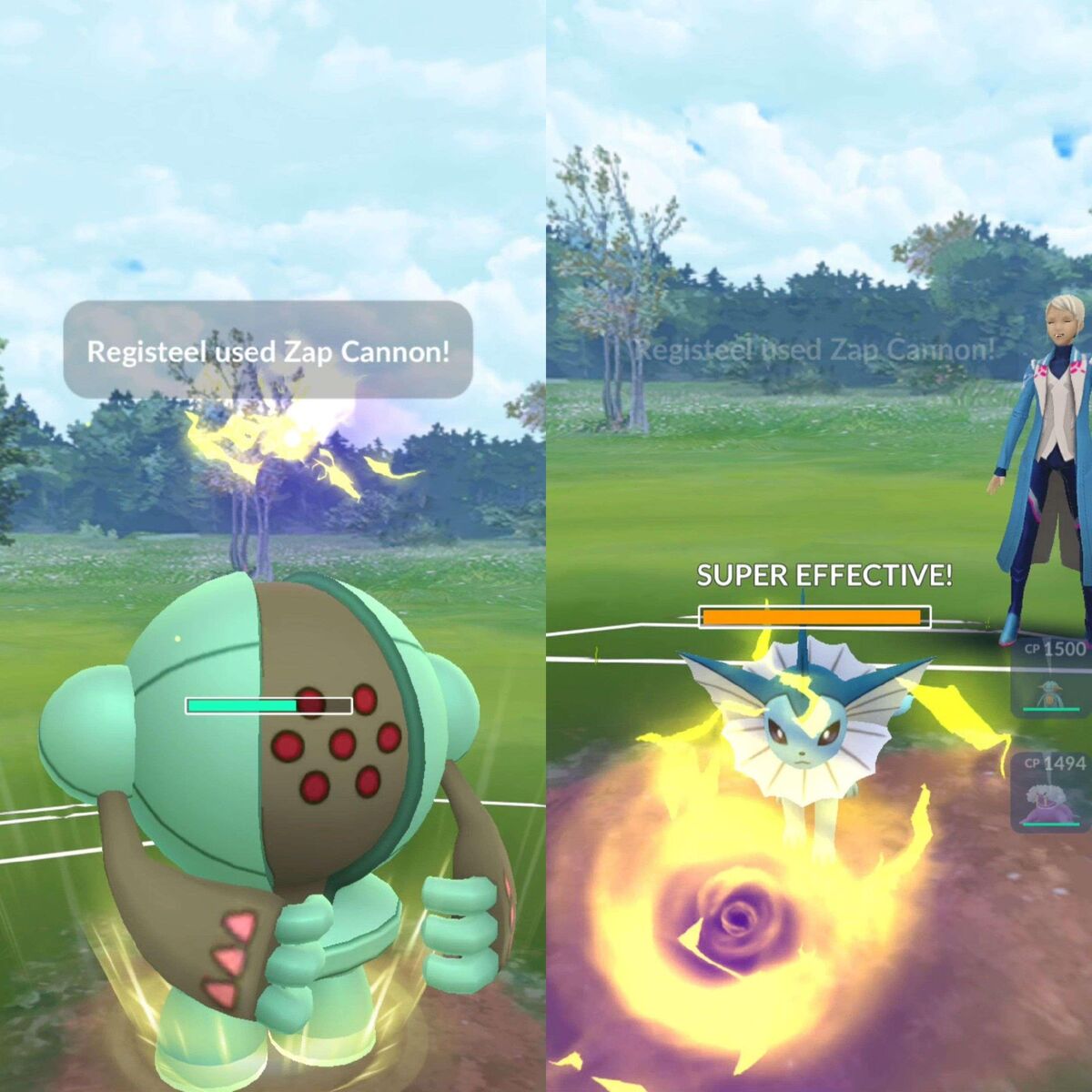 Zap Cannon in Pokémon GO