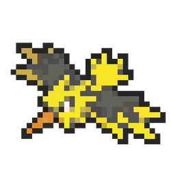 Zapdos, Shiny pokemon Wiki