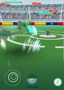 Air Slash used in a Gym Battle