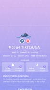 Tirtouga Pokedex.png (762 KB) Tirtouga Pokédex entry