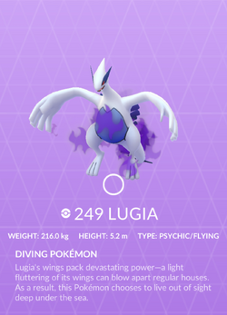 Pokemon 4249 Shadow Lugia Pokedex: Evolution, Moves, Location, Stats