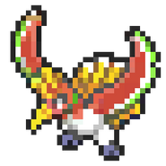 Ho-Oh 8-bit sprite