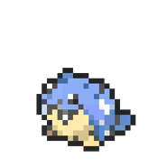 Spheal 8-bit sprite