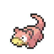 Slowpoke 8-bit sprite