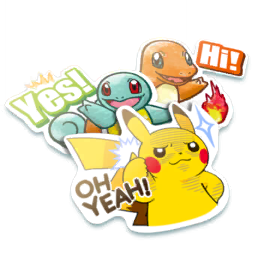 Stickers CB pikachu