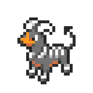 Houndoom 8-bit sprite