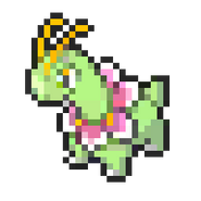 Meganium 8-bit sprite