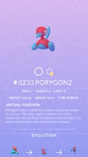 Porygon2 Pokédex entry