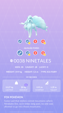 Alolan Ninetales  Beyond the Pokédex - Entry #38 