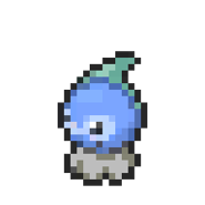 Castform Rainy 8-bit sprite