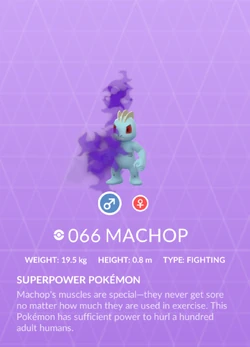 Machop Evolutie Niveau