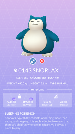 Snorlax Pokemon Go Wiki Fandom