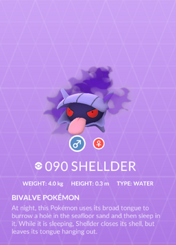 Jessie's Shellder, Pokémon Wiki